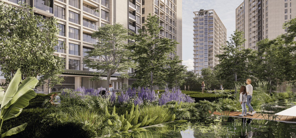 Paisaje de aliah developments y estilo de vida