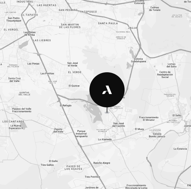 Mapa de El Salto, GDL